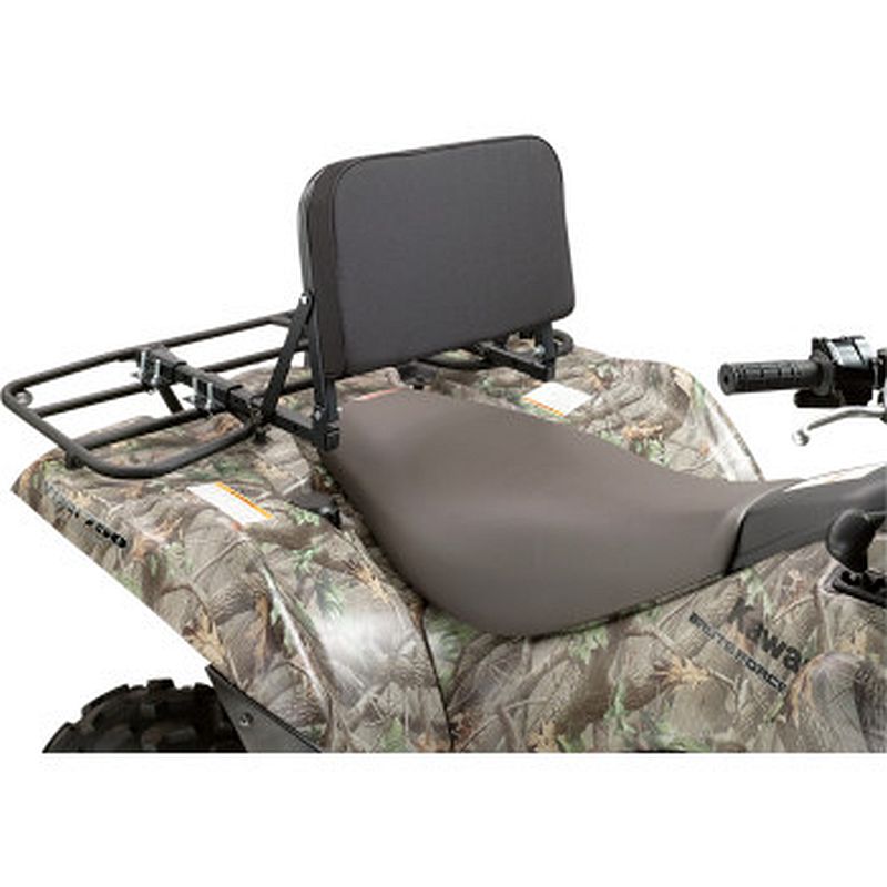 Moose Utility Division ATV Aluminum Framed Back Rest 2'' Thick Waterproof Nylon-0