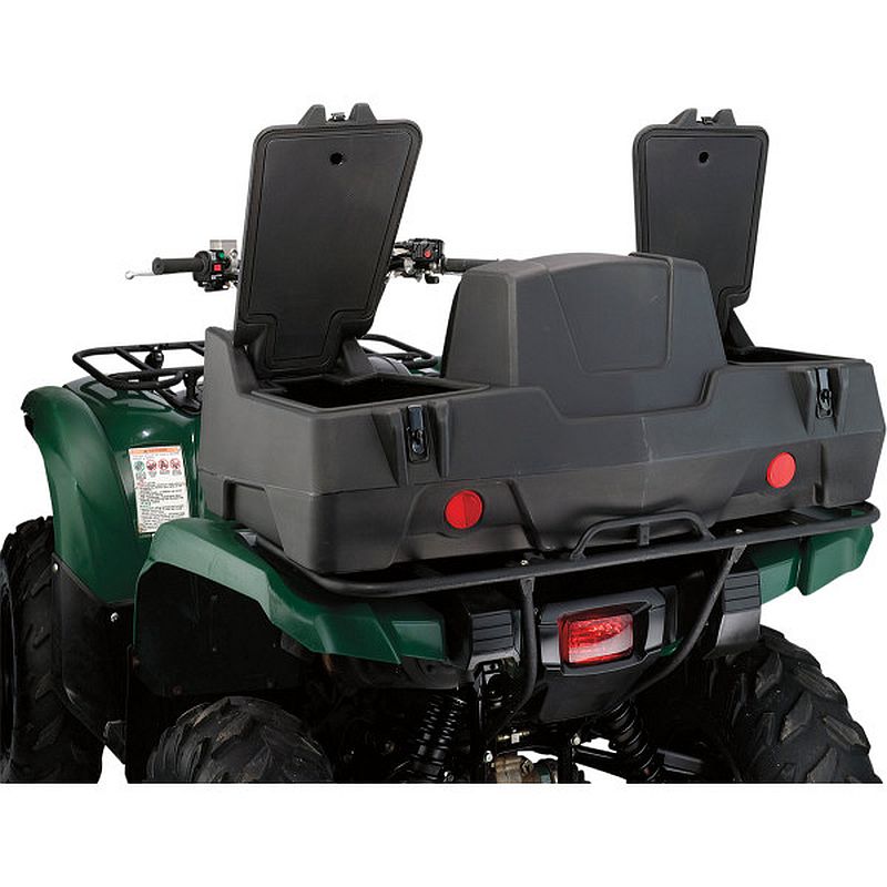 Moose Utility Black ATV Diplomat II Rear Cushioned Seat and Luggage Trunk -0