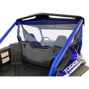 Moose Utility Rear Clear Polycarbonate Back Panel Talon 1000 2019-2021-0