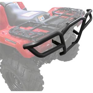 Moose Utility Honda Rancher/Foreman Black Rear Steel Bumper 2015-2019-0