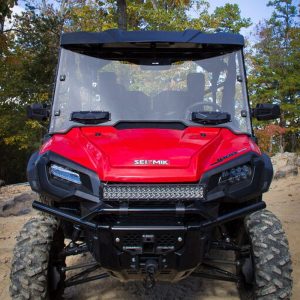 Seizmik Versa-Vent 2017 Honda Pioneer 1000 Polycarbonate Clear Windshield-0