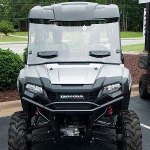 Seizmik Versa-Vent 2017 Honda Pioneer 700 Polycarbonate Clear Windshield-0