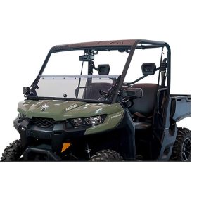 Seizmik Versa-Fold Can-Am Defender HD5 HD8 HD10 Polycarbonate Windshield 16-21-0