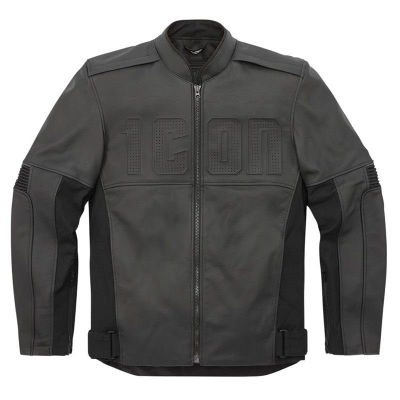 2024 Icon Motorhead3 Leather/Textile Street Motorcycle Black Jacket - Pick Size-229060