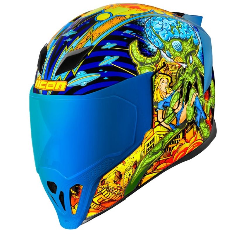 Icon Airflite Full Face Street Motorcycle Helmet - Pick Size & Color-257149