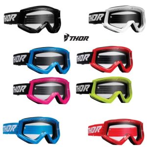 Thor Combat Racer Motocross Offroad ATV Riding Goggles - Pick Color-0