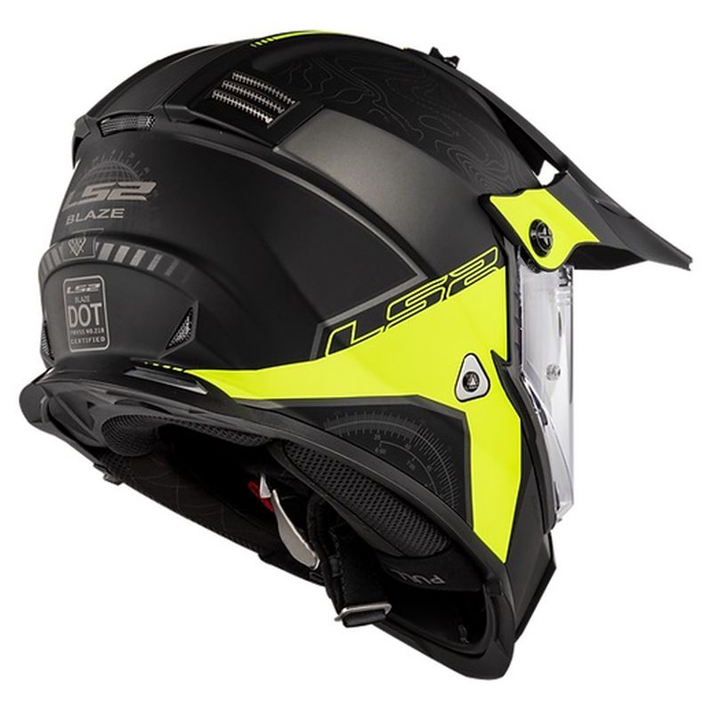 2024 LS2 Blaze Adventure Motorcycle Dual-Sport Helmet - Pick Size & Color -235162