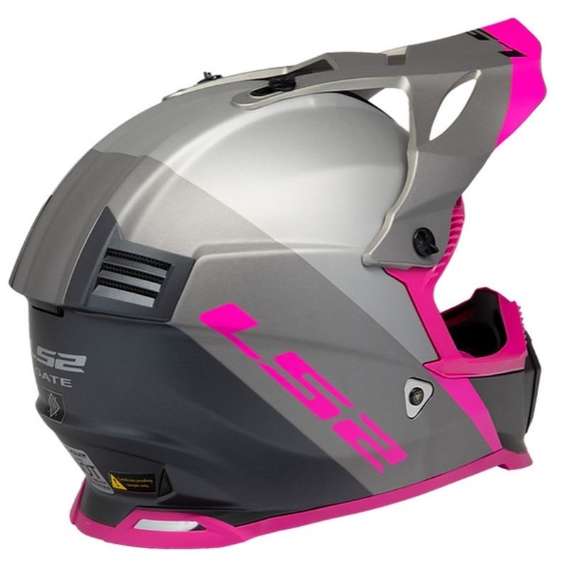 LS2 Gate Full face MX Motocross Offroad ATV Helmet - Pick Size & Color-235345