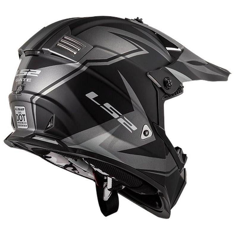 LS2 Gate Full face MX Motocross Offroad ATV Helmet - Pick Size & Color-235357