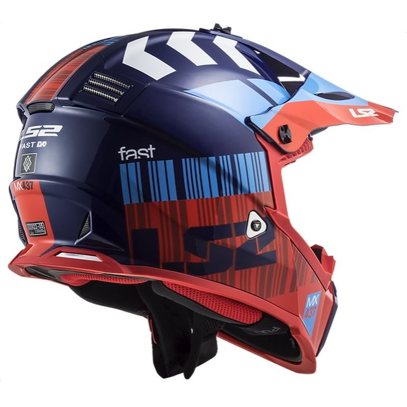 LS2 Gate Full face MX Motocross Offroad ATV Helmet - Pick Size & Color-235354