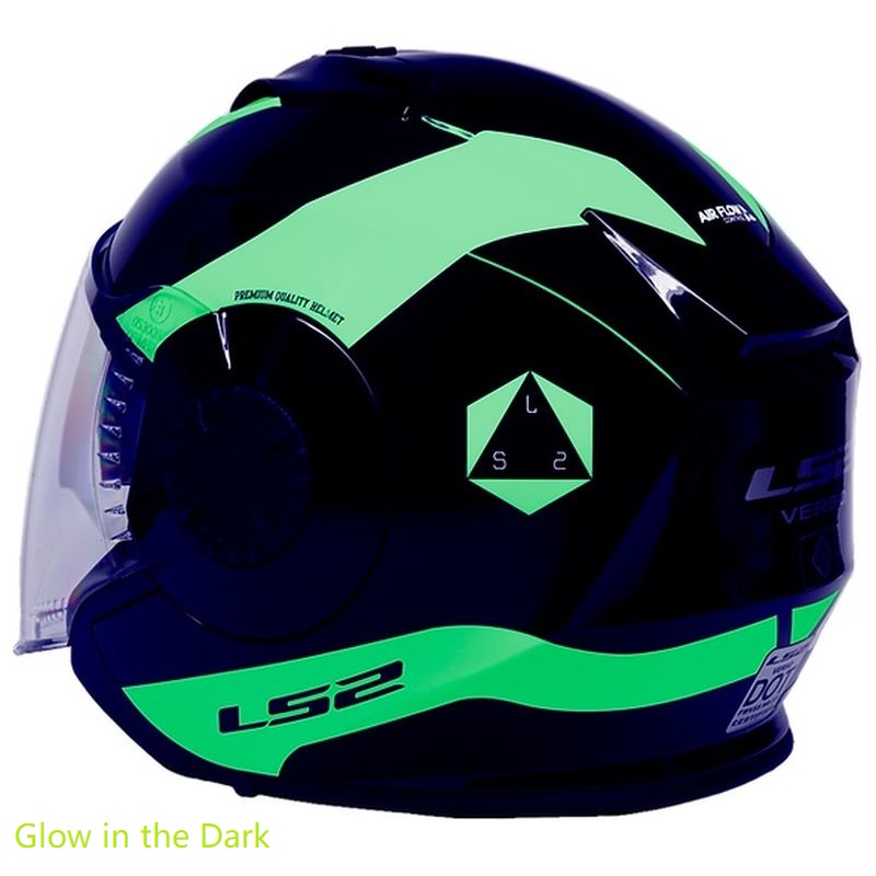 LS2 Verso Open Face Street Motorcycle Helmet - Pick Size & Color-234685