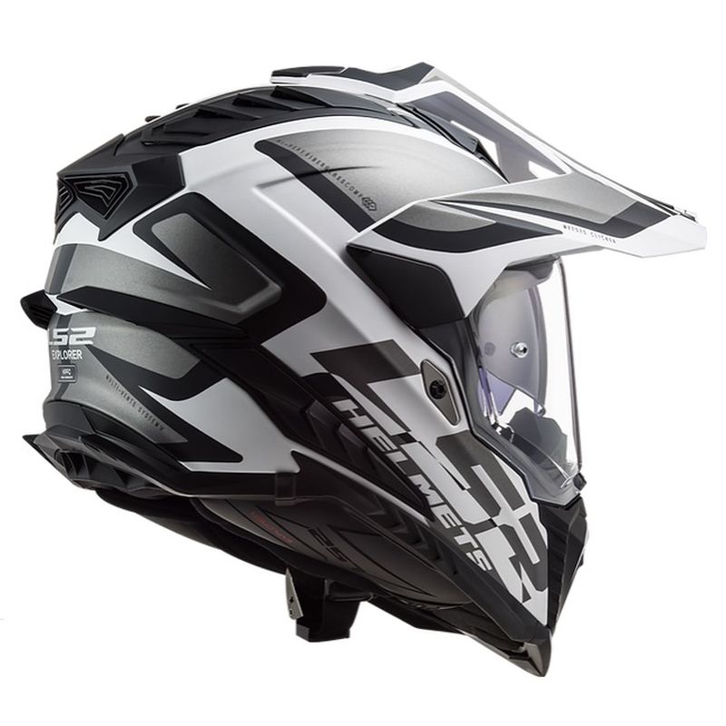 LS2 Explorer Full Face Adventure Motorcycle Dual-Sport Helmet - Pick Size/Color-235008
