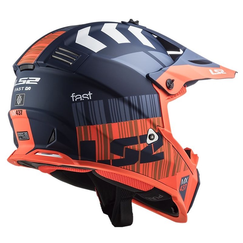 LS2 Gate Full face MX Motocross Offroad ATV Helmet - Pick Size & Color-235356