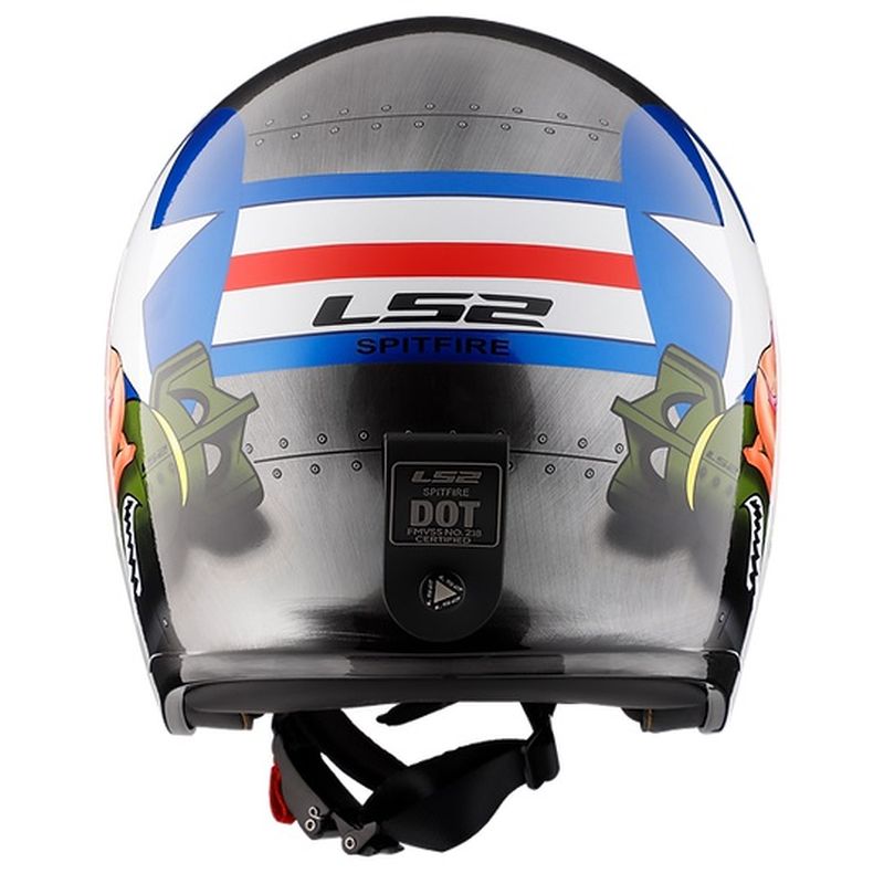 LS2 Spitfire Open Face Street Motorcycle Helmet - Pick Size & Color-234777