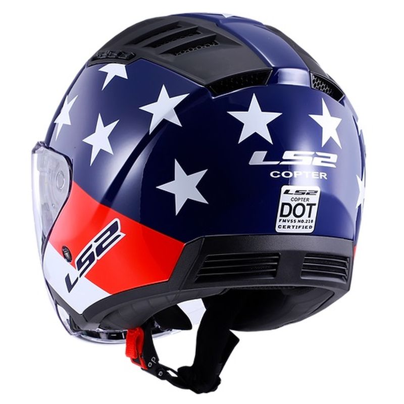 LS2 Copter Open Face Street Motorcycle Helmet - Pick Size & Color-234747