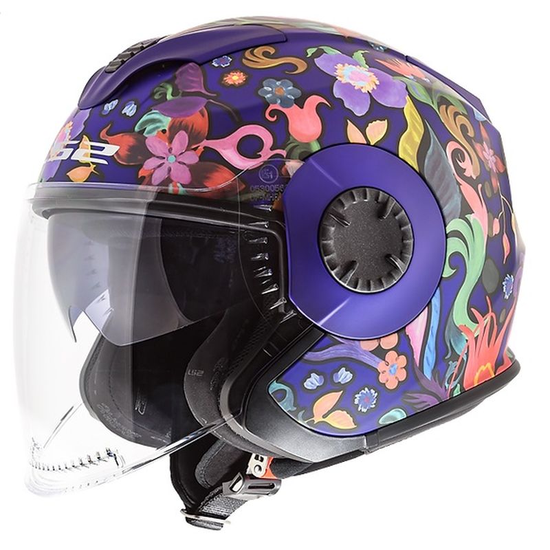 LS2 Verso Open Face Street Motorcycle Helmet - Pick Size & Color-234677