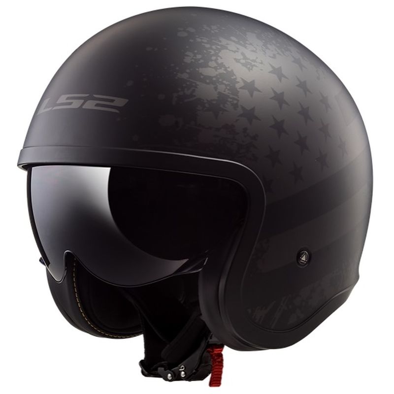 LS2 Spitfire Open Face Street Motorcycle Helmet - Pick Size & Color-234768