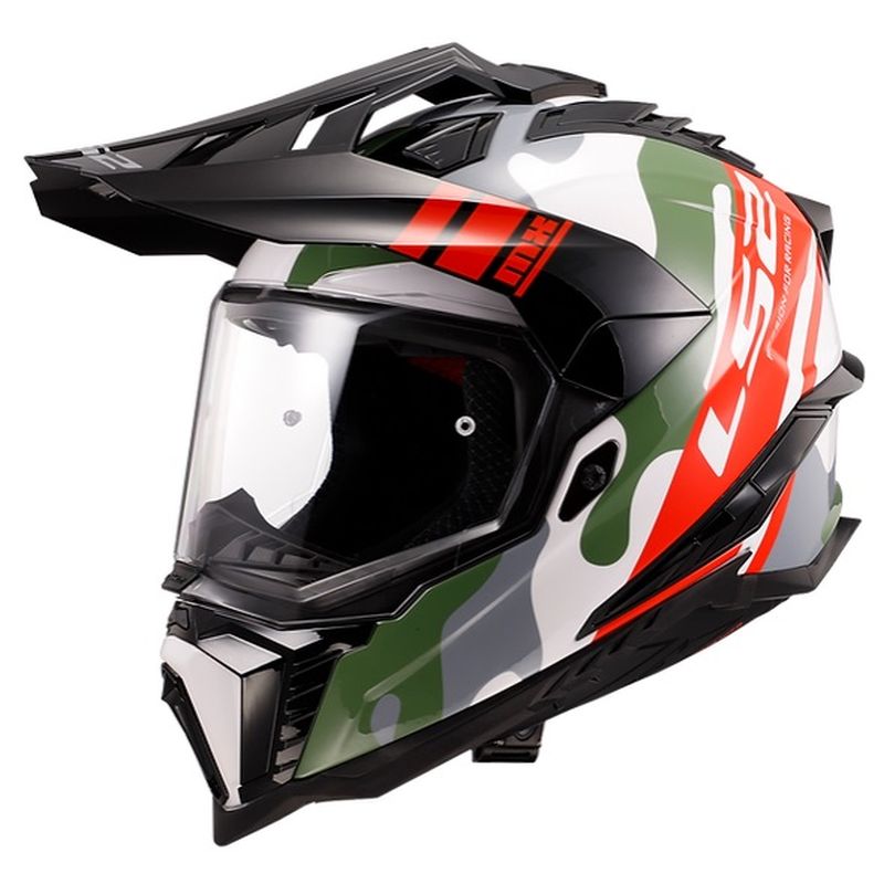 LS2 Explorer Full Face Adventure Motorcycle Dual-Sport Helmet - Pick Size/Color-235002