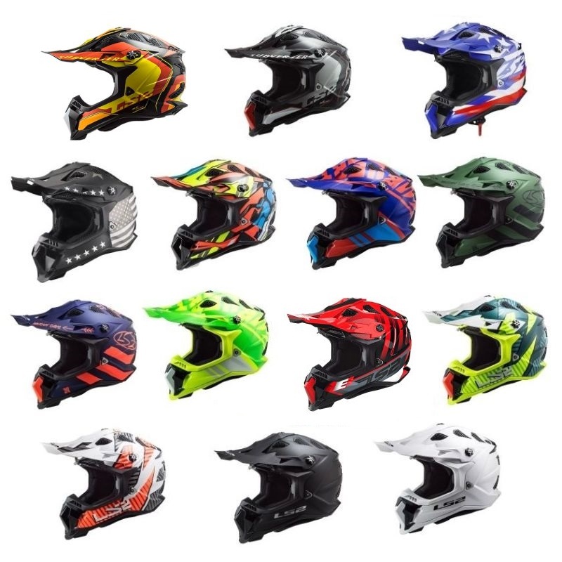 LS2 Subverter EVO MX Motocross Offroad Helmet - Pick Size & Color-0