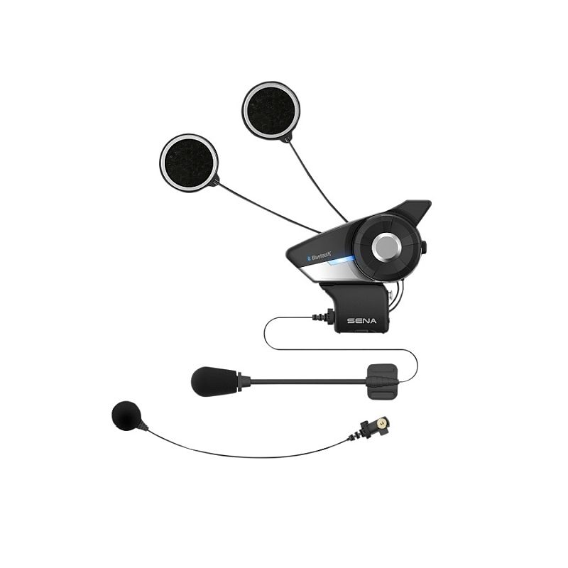 Sena 20S Dual Pack EVO Motorcycle Helmet Bluetooth Intercom Communication System-0