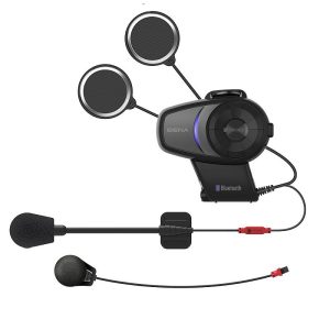 Sena 10S Single Black Headset and Intercom Communication System-0