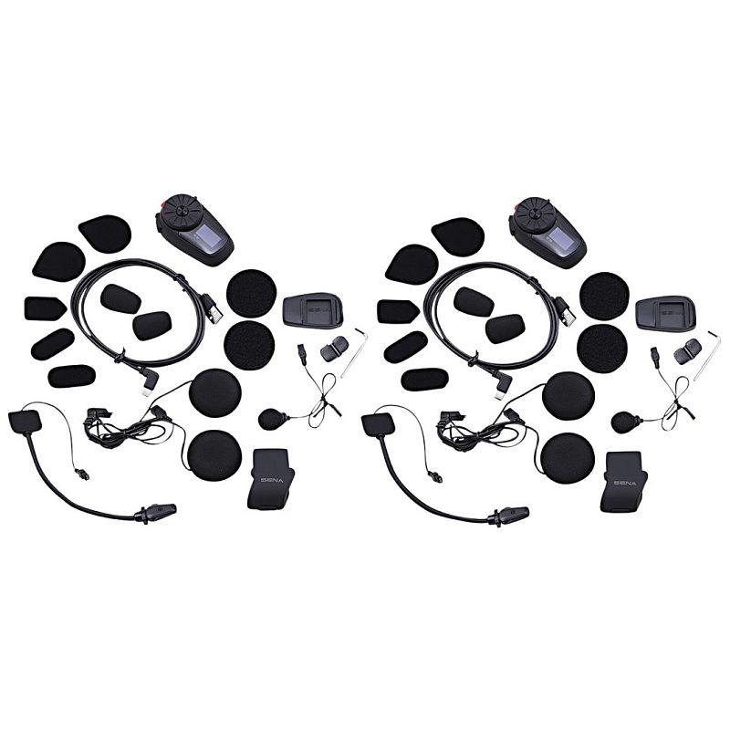 Sena 5S Dual Black Bluetooth Communication System-0