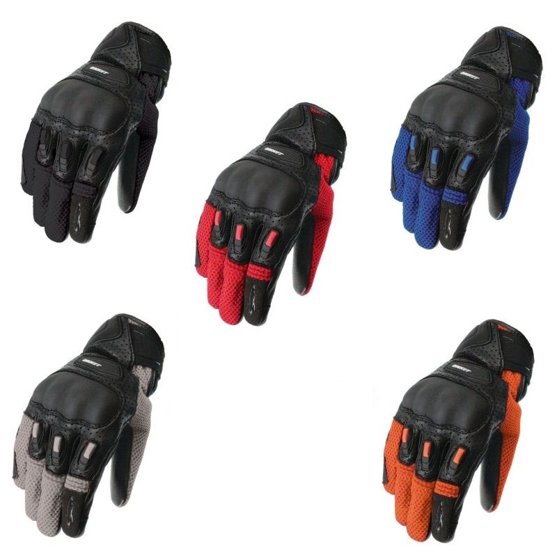 Joe Rocket Dayride Leather/Mesh Street Motorcycle Gloves - Pick Size/Color-0
