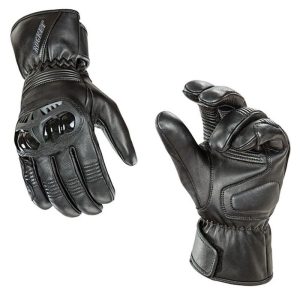 2024 Joe Rocket Sonic Sport Street Motorcycle Black Leather Gloves - Pick Size -0