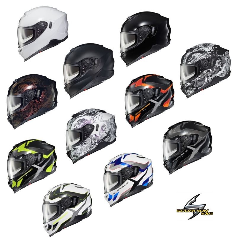 Scorpion Exo-T520 Street Motorcycle Full Face Helmet - Pick Size & Color-0