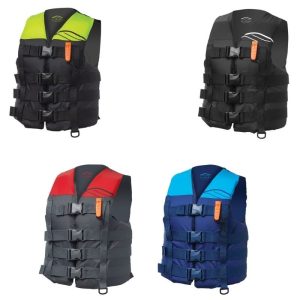 2024 Slippery Mens Hydro Nylon Life Vest Jacket - Pick Size & Color-0