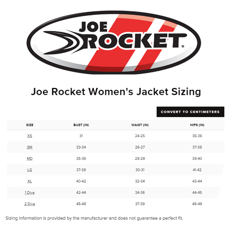 Joe Rocket Turbulent Women Street Motorcycle Jacket - Pick Size/Color-237904