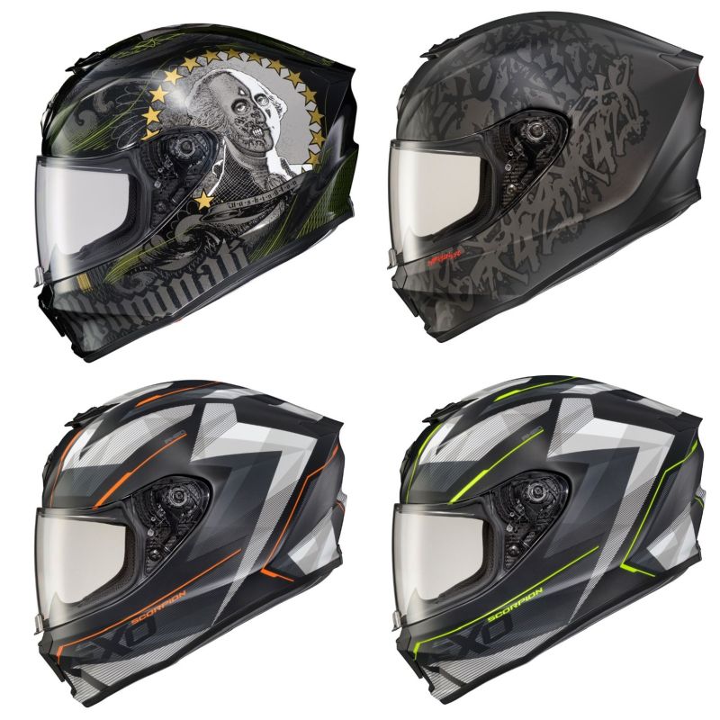 Scorpion EXO-R420 Street Motorcycle Full Face Helmet - Pick Size & Color-0