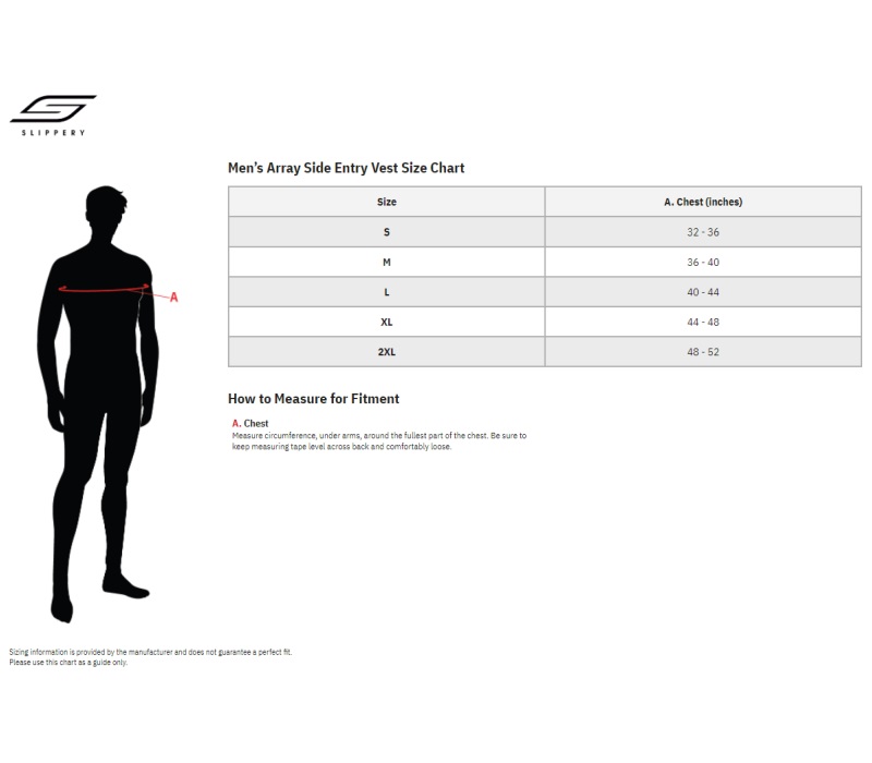 Slippery Surge Neo Life Vest Jacket - Pick Size & Color-238052