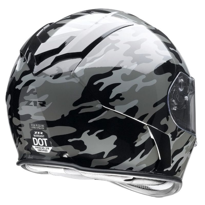 Z1R Warrant Full Face Street Motorcycle Helmet - Pick Size & Color-242085
