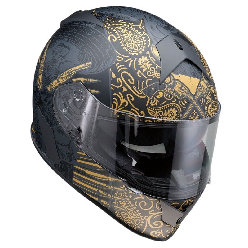 Z1R Warrant Full Face Street Motorcycle Helmet - Pick Size & Color-239171