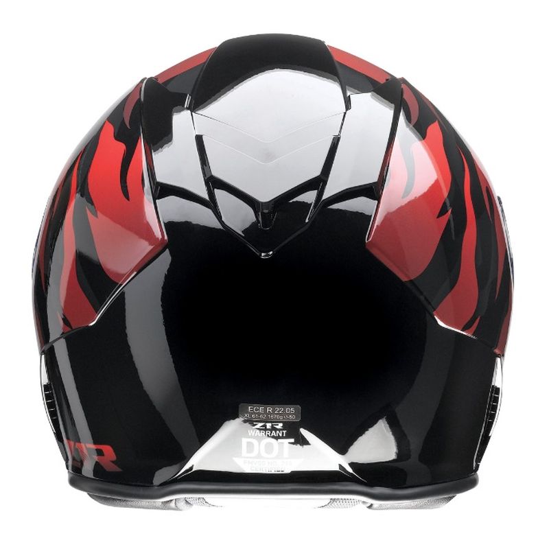 Z1R Warrant Full Face Street Motorcycle Helmet - Pick Size & Color-251150