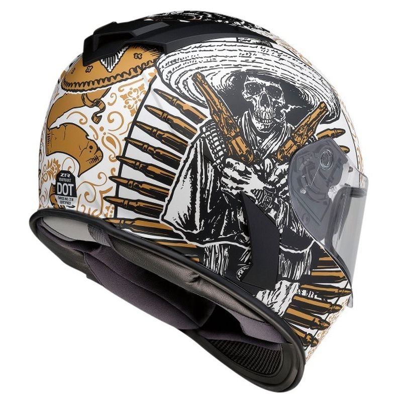 Z1R Warrant Full Face Street Motorcycle Helmet - Pick Size & Color-239167