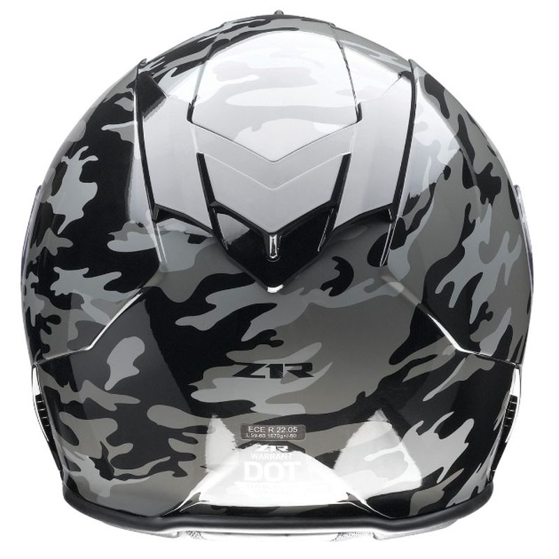 Z1R Warrant Full Face Street Motorcycle Helmet - Pick Size & Color-242083