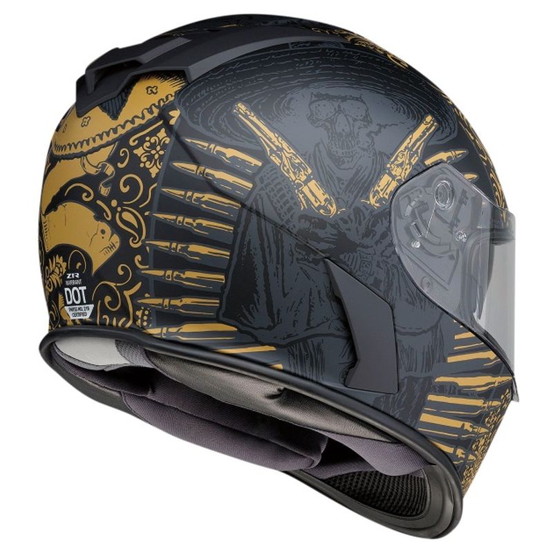 Z1R Warrant Full Face Street Motorcycle Helmet - Pick Size & Color-239172