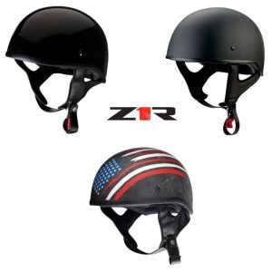 2024 Z1R CC Beanie Half Face Street Motorcycle Helmet - Pick Size & Color-0