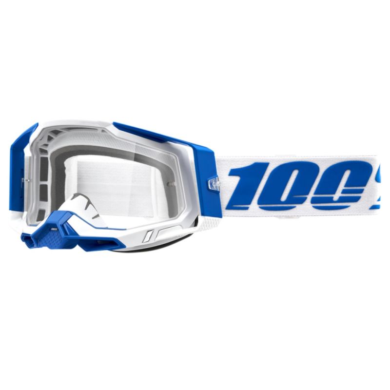 2024 100% Racecraft 2 Clear Lens ATV Motocross Offroad Goggles - Pick Color-242307