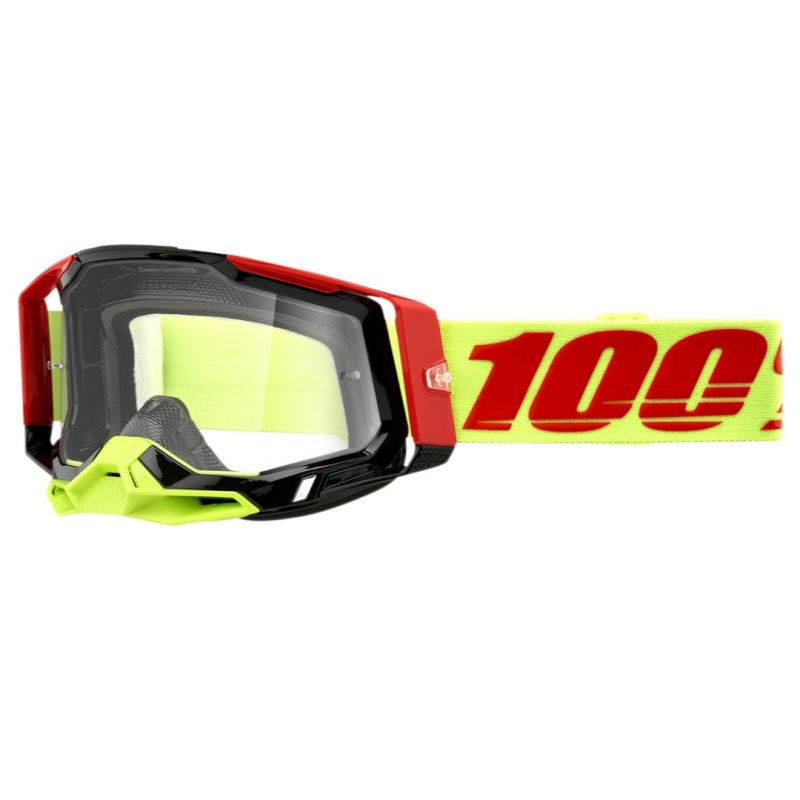 2024 100% Racecraft 2 Clear Lens ATV Motocross Offroad Goggles - Pick Color-242322