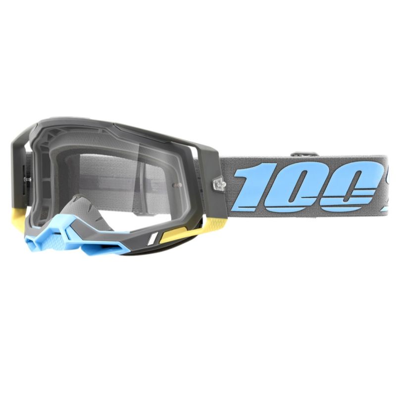 2024 100% Racecraft 2 Clear Lens ATV Motocross Offroad Goggles - Pick Color-242319