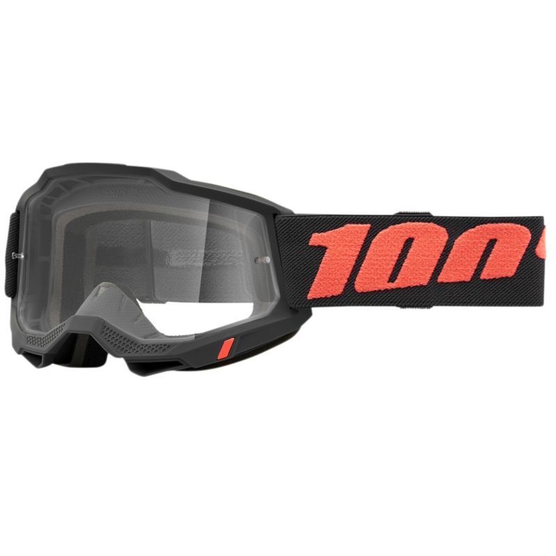 2024 100% Accuri 2 Clear Lens Motocross ATV Offroad Goggles - Pick Color-242381