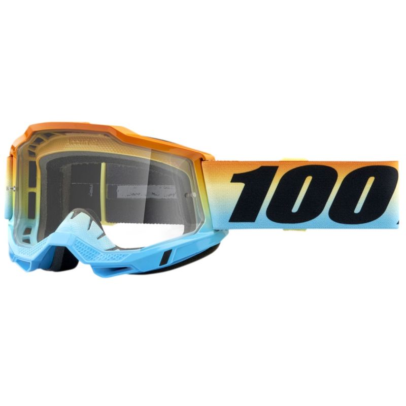 2024 100% Accuri 2 Clear Lens Motocross ATV Offroad Goggles - Pick Color-242391