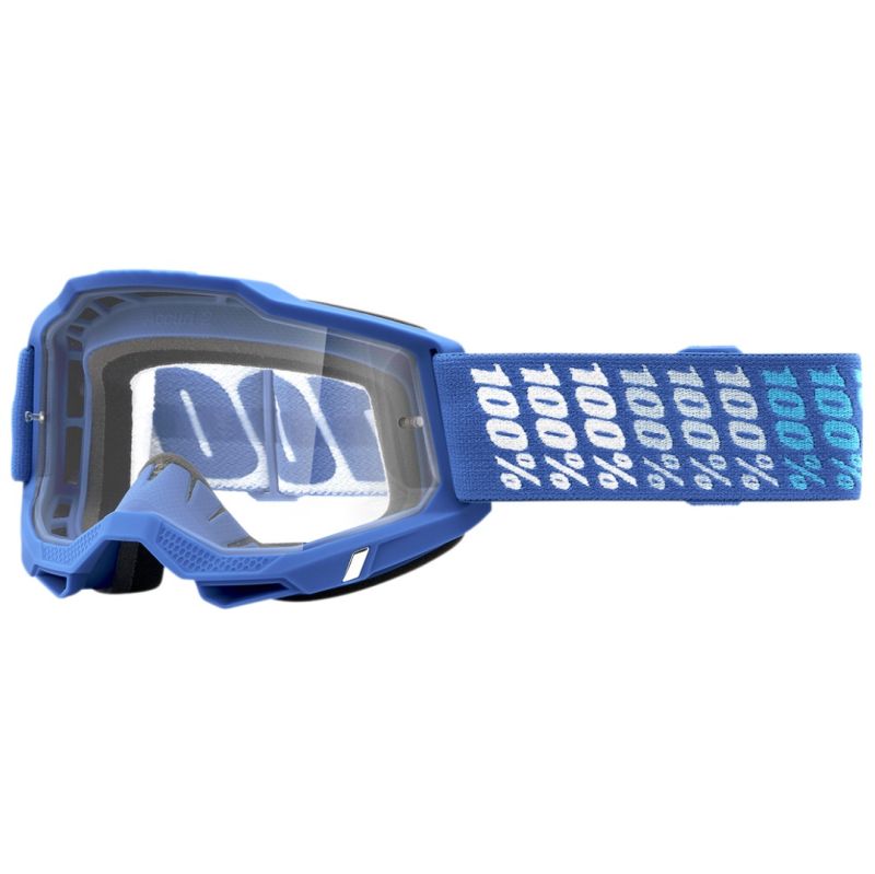 2024 100% Accuri 2 Clear Lens Motocross ATV Offroad Goggles - Pick Color-242393