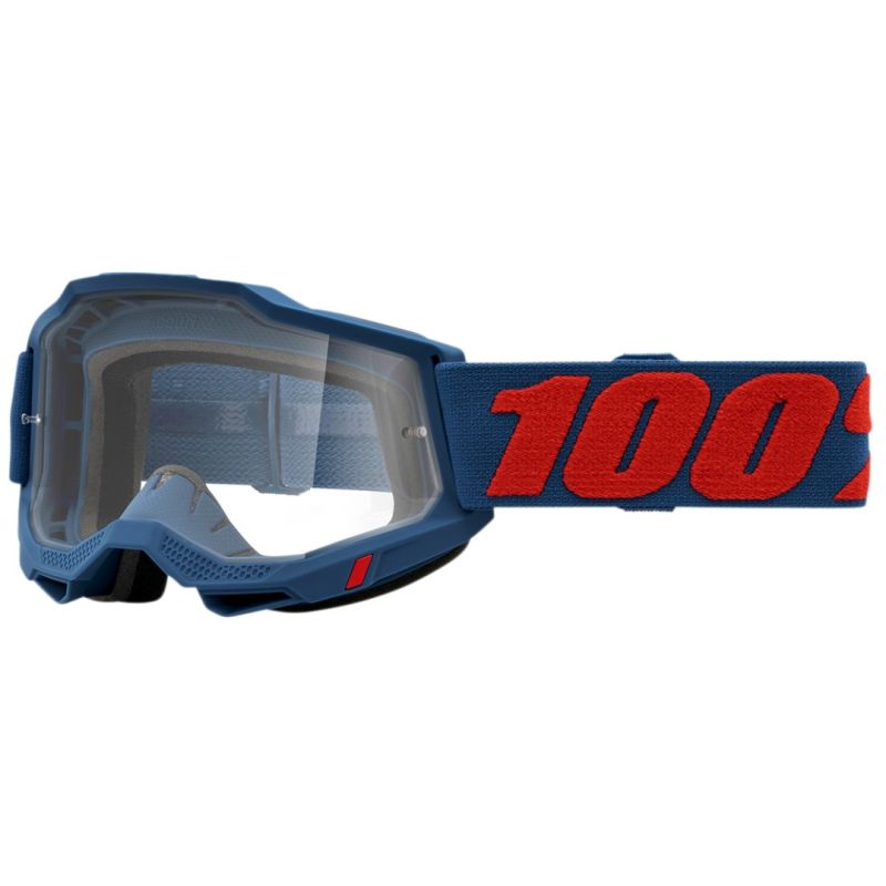 2024 100% Accuri 2 Clear Lens Motocross ATV Offroad Goggles - Pick Color-242387