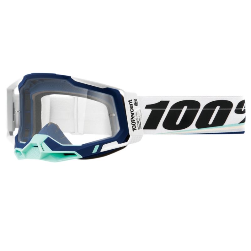 2024 100% Racecraft 2 Clear Lens ATV Motocross Offroad Goggles - Pick Color-242306