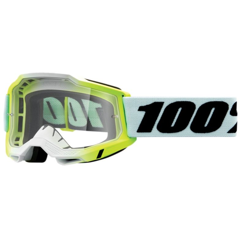 2024 100% Accuri 2 Clear Lens Motocross ATV Offroad Goggles - Pick Color-242392