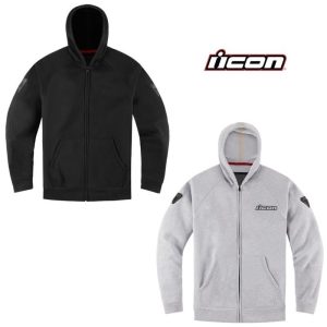 2024 Icon Uparmor Street Motorcycle Offroad Hoodie - Pick Size -0
